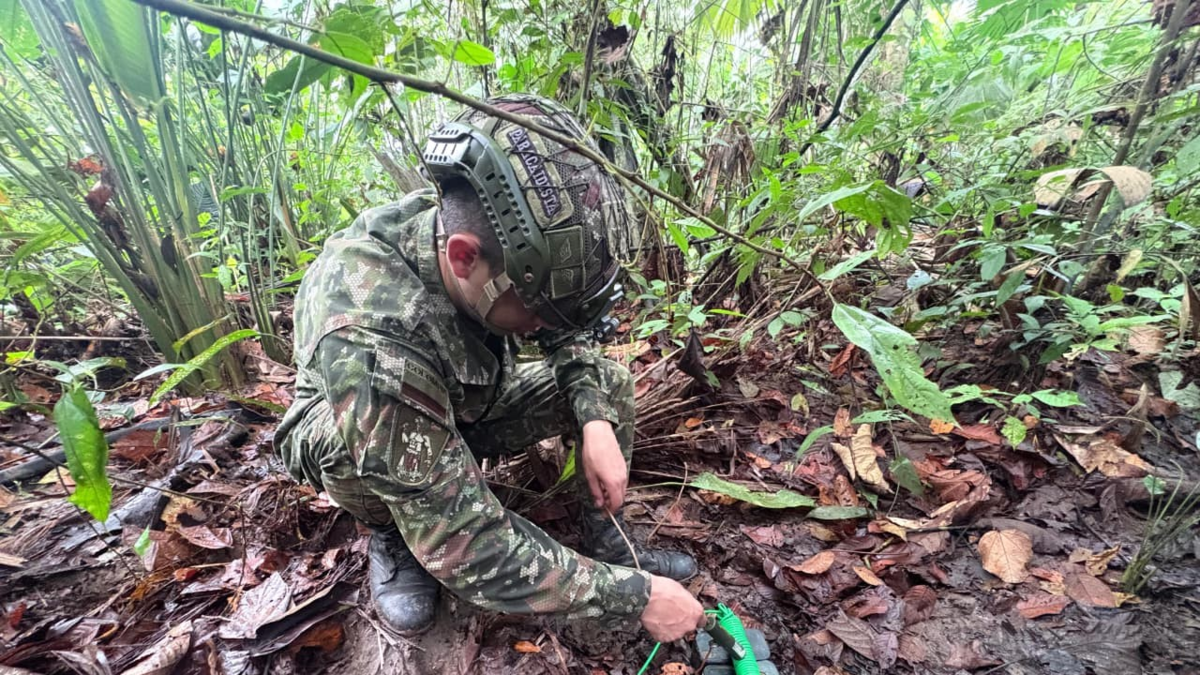 El Ejército descubrió dos poderosos artefactos explosivos en una carretera de zona rural de Nariño: ¿qué sucedió en esta región de Barbacoas?