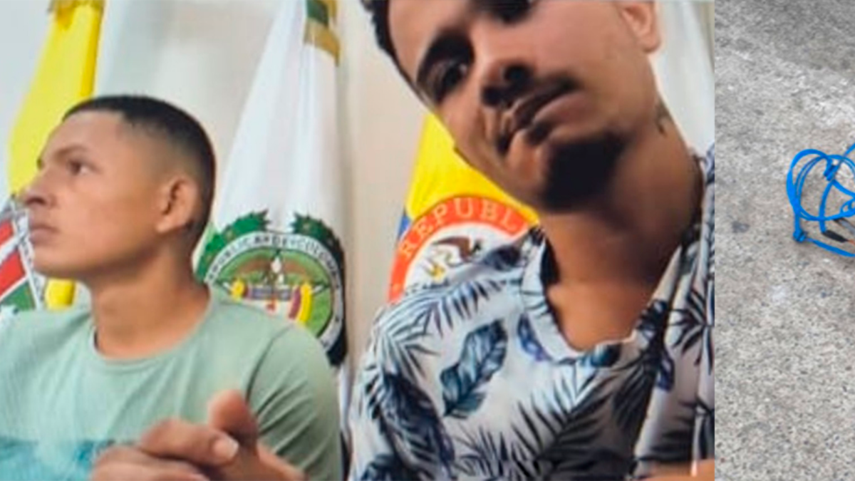 Antioquia: con una olla a presión modificada como artefacto explosivo dos hombres pretendían atentar contra la estación de Policía de Amalfi