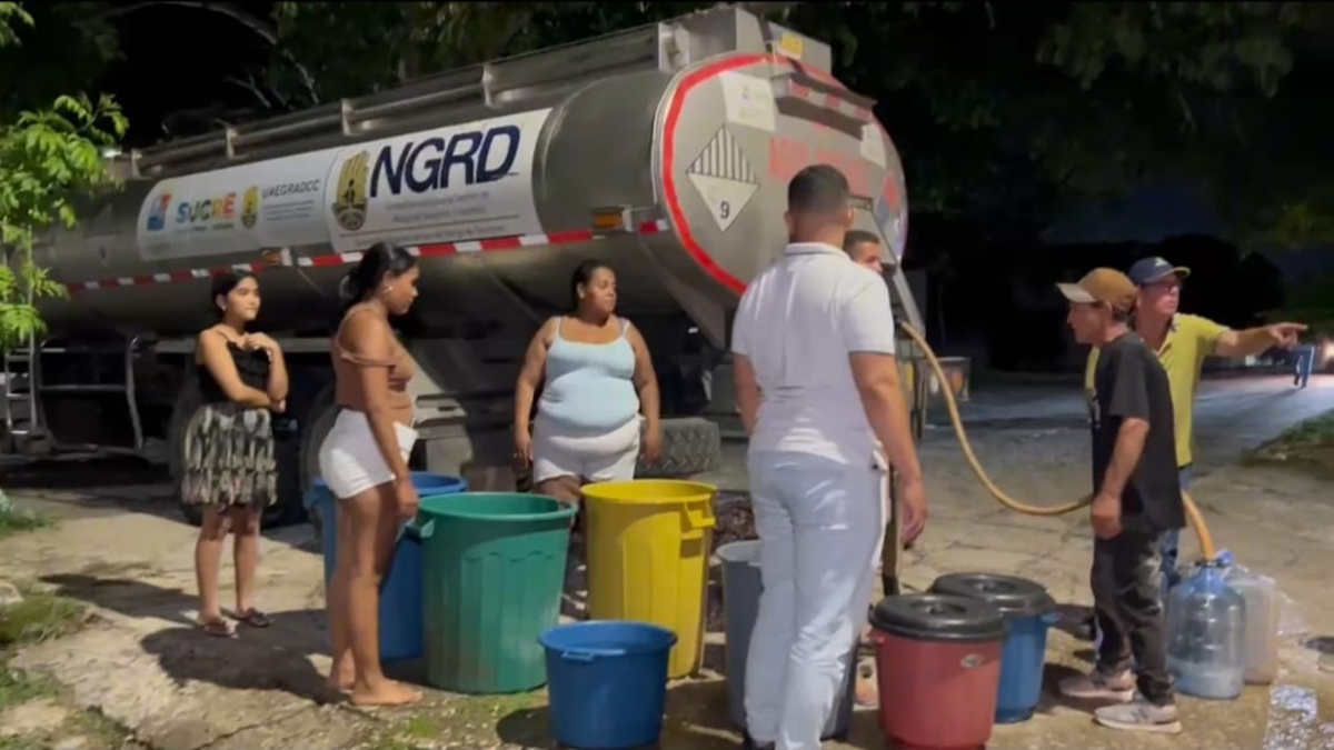 Emergencia por desabastecimiento de agua potable en Sincelejo: más del 45% de la ciudad afectada