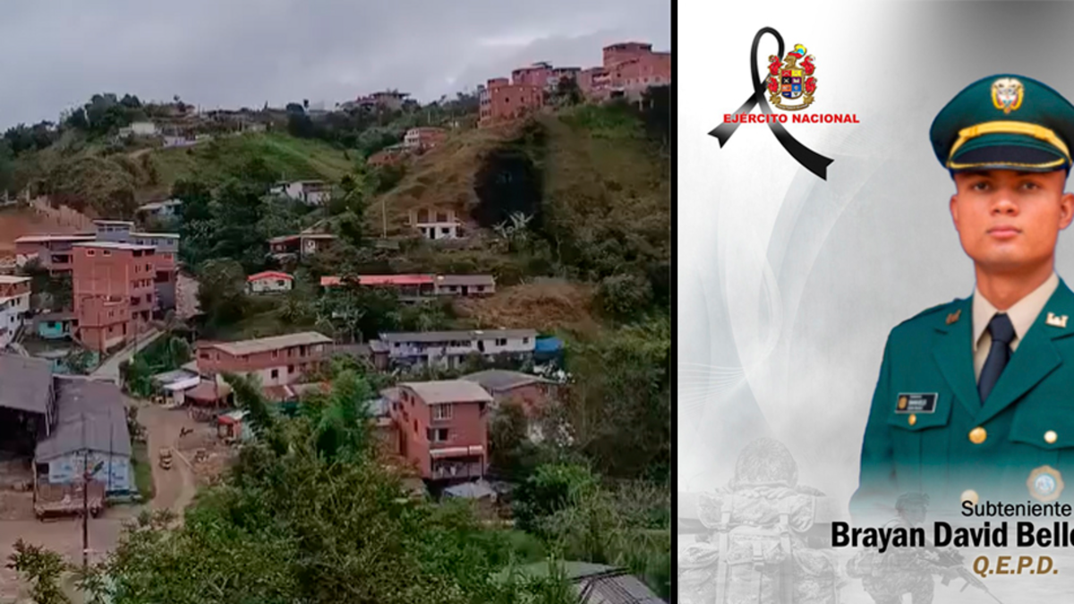 Un soldado muerto y tres heridos dejó la activación de un artefacto explosivo en Anorí (Antioquia): decretan toque de queda en el municipio