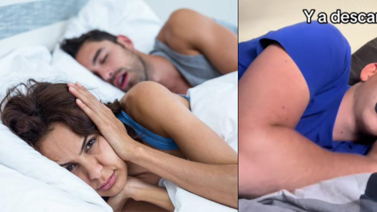 Dormir con la boca tapada con cinta no mejora el sueño, alertan expertos sobre el reto viral de TikTok: 'Empeora la apnea del sueño'