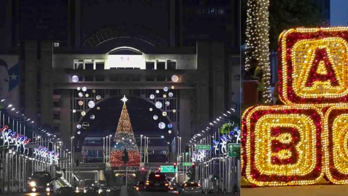 Videos | Así lucen las calles de Venezuela tras el adelanto de la Navidad por decreto de Nicolás Maduro