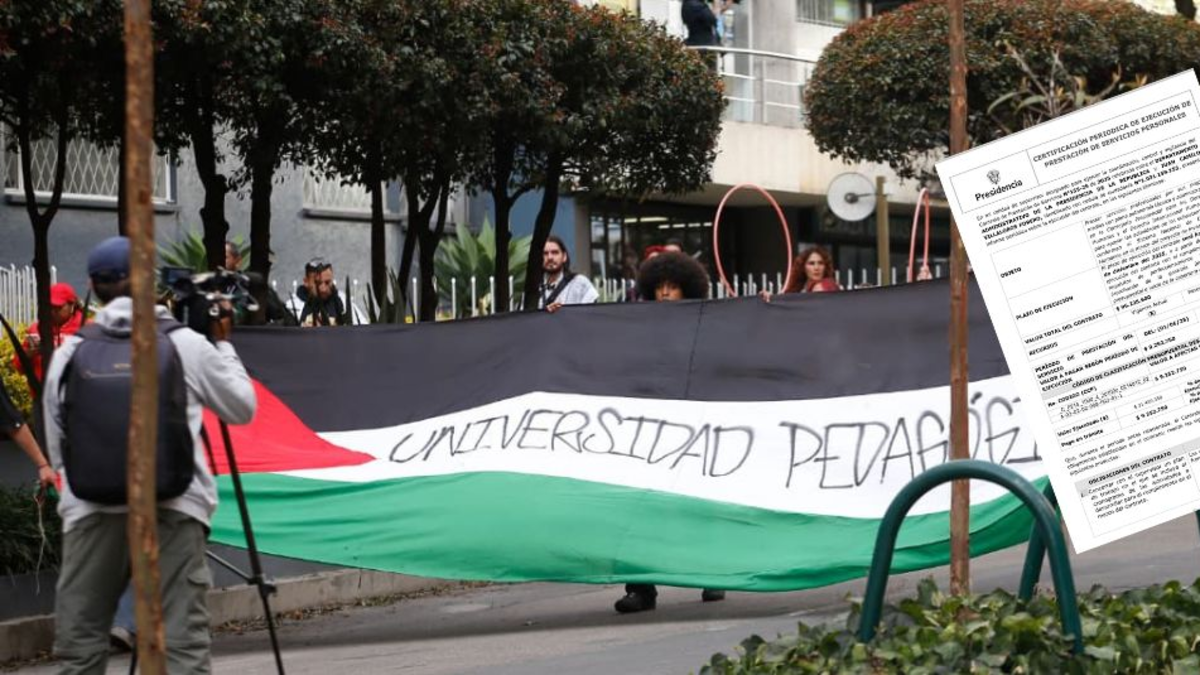 Concejal Daniel Briceño denuncia a supuesto organizador de vandalismo en protestas propalestinas y revela que es contratista de Presidencia