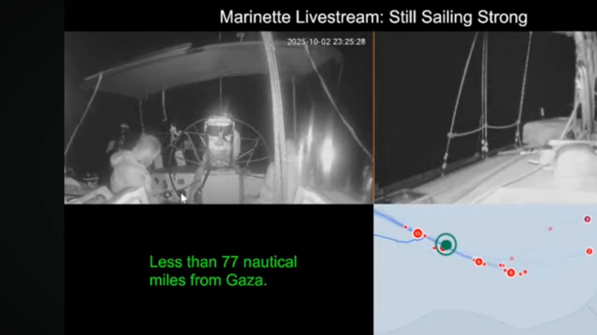 Israel intercepta el último barco de la Flotilla Sumud rumbo a Gaza y completa la captura de toda la misión humanitaria