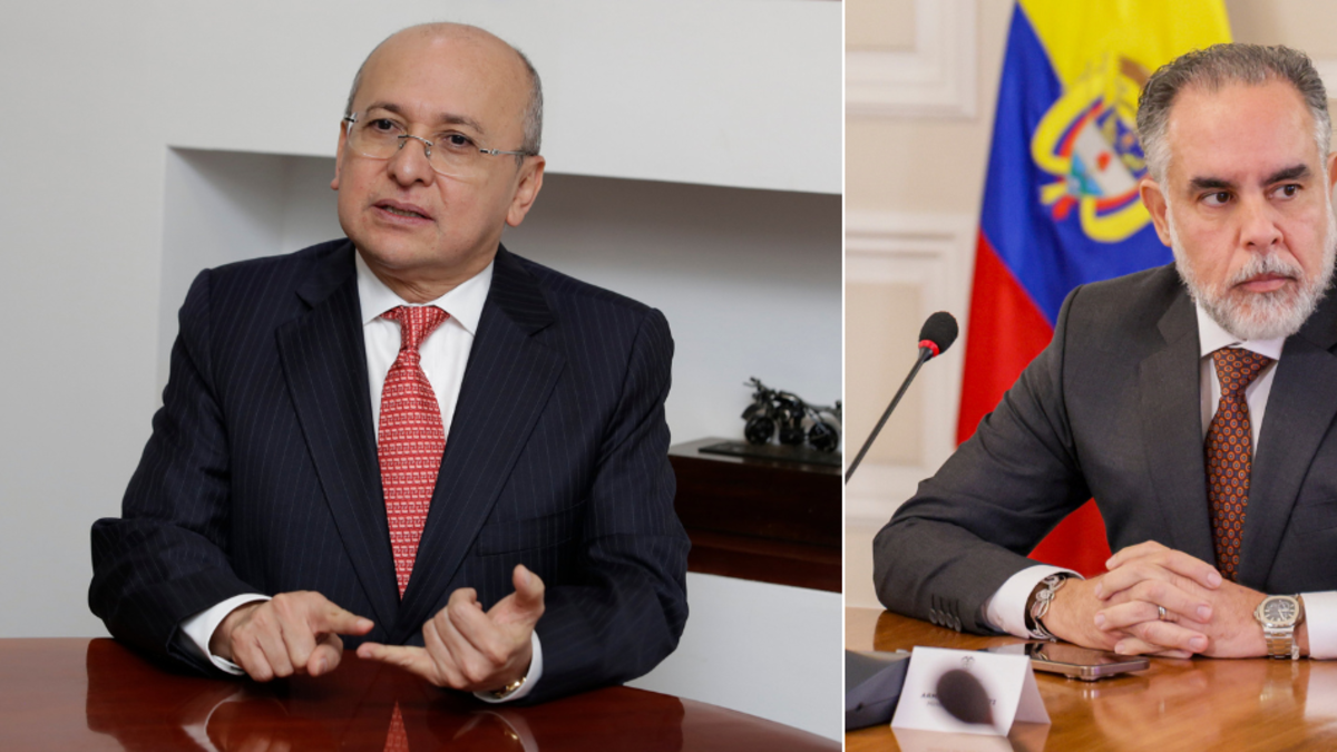 Ministro de Justicia, Eduardo Montealegre, revela la razón de su agarrón con Armando Benedetti: 'Ha sido muy arrogante'