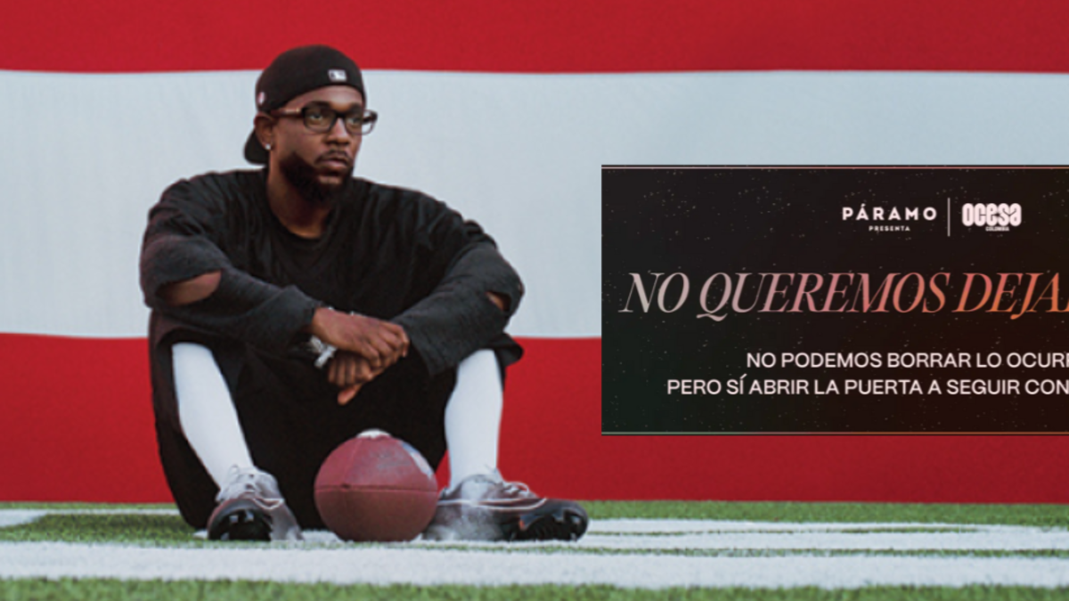 Páramo y Ocesa ofrecen entradas gratis a afectados por suspensión del concierto de Kendrick Lamar en Bogotá