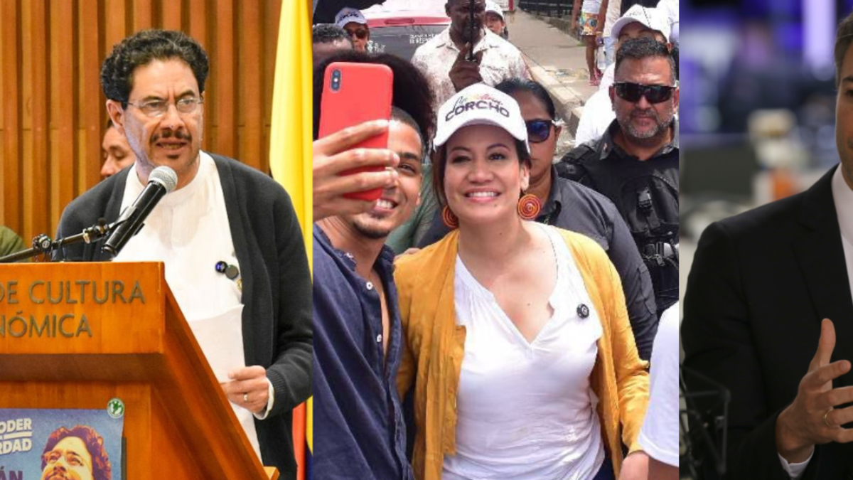Así se mueven Iván Cepeda, Carolina Corcho y Daniel Quintero a tres semanas de medirse en las urnas: estas son las regiones que han recorrido