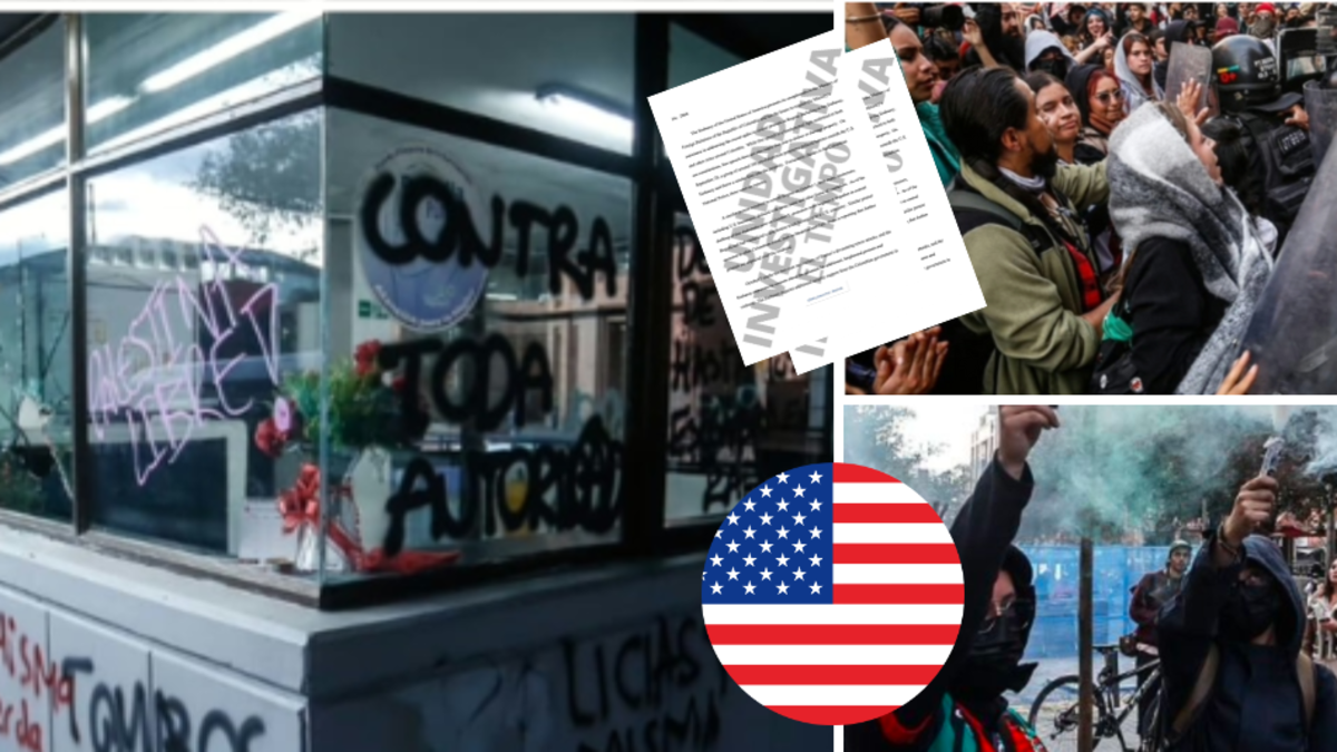 Atención: la embajada de EE. UU. pide apoyo a Colombia en seguridad por violentas protestas en el país