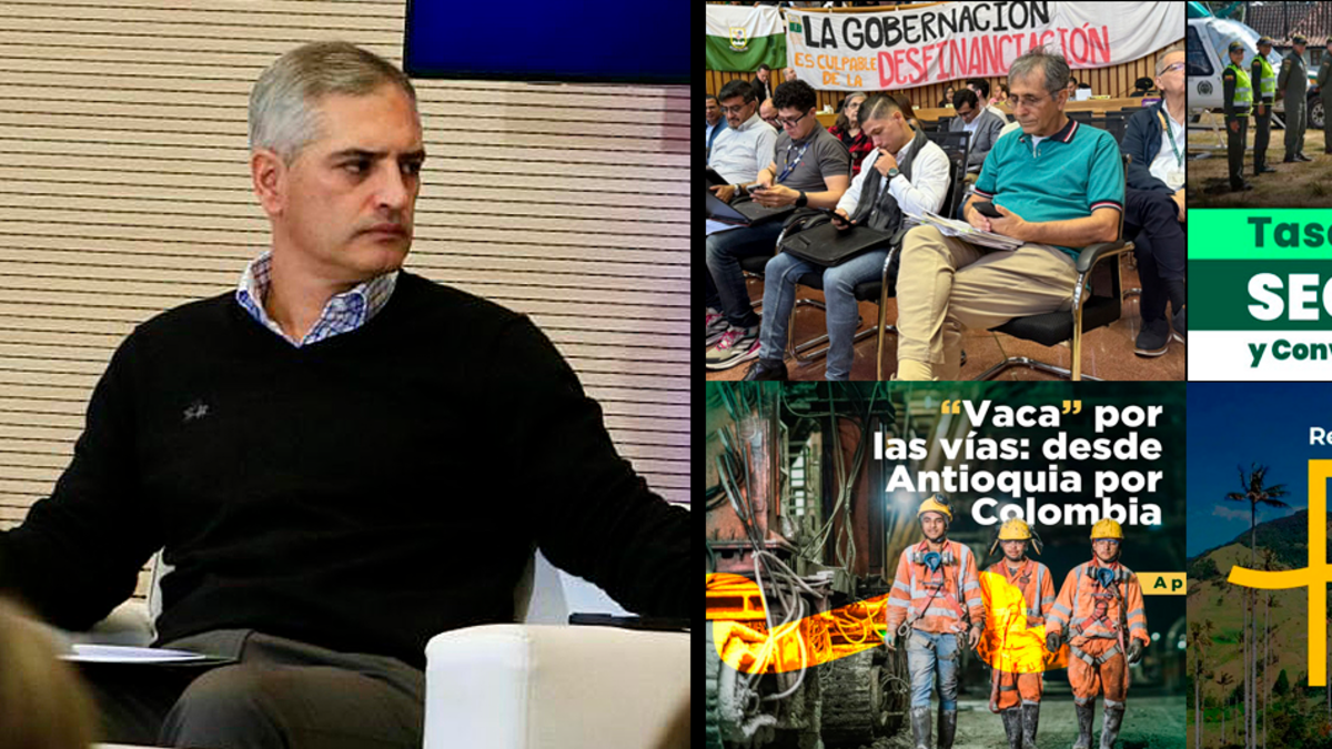 Estampilla, autonomía fiscal, Tasa de Seguridad y ‘vaca’ para las vías: las iniciativas del gobernador de Antioquia que no tuvieron el apoyo esperado