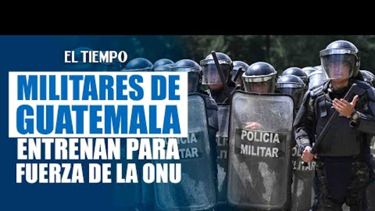Militares guatemaltecos se alistan para misión de paz de la ONU en Haití: ¿Qué está pasando?