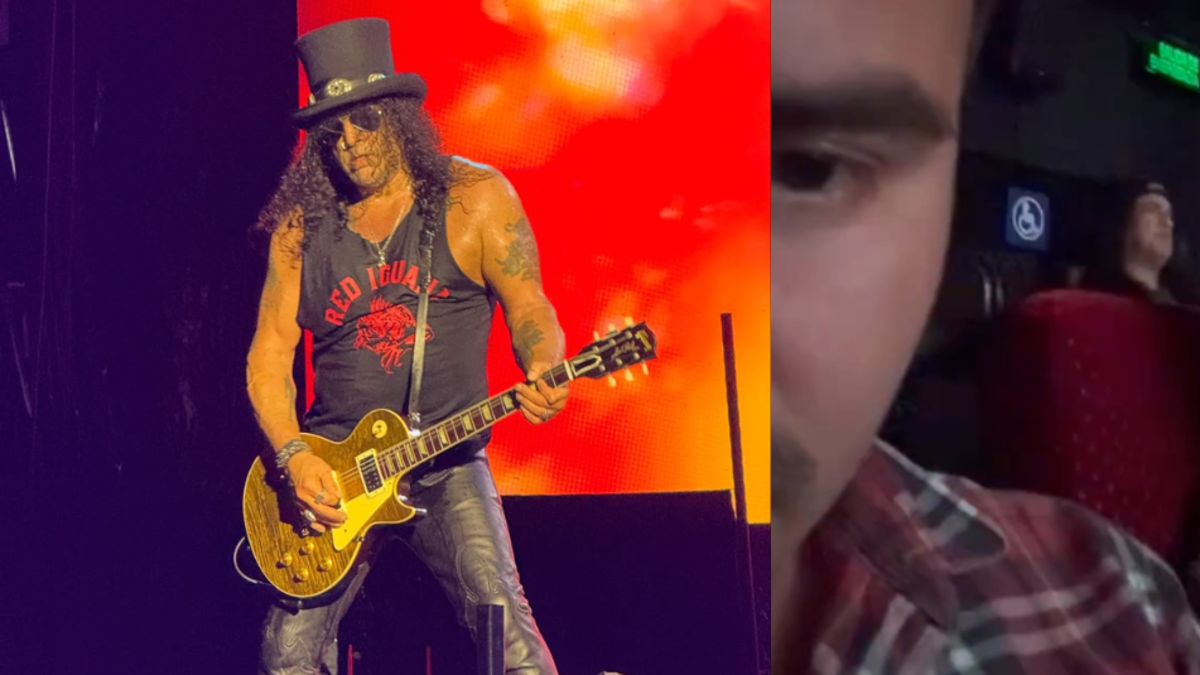 Revelan la película que vio Slash antes de su presentación con los Guns N' Roses en el Vive Claro