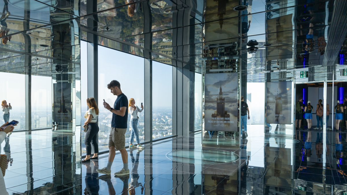 Así es Highline Warsaw, la nueva atracción que combina arte, historia y tecnología en Varsovia