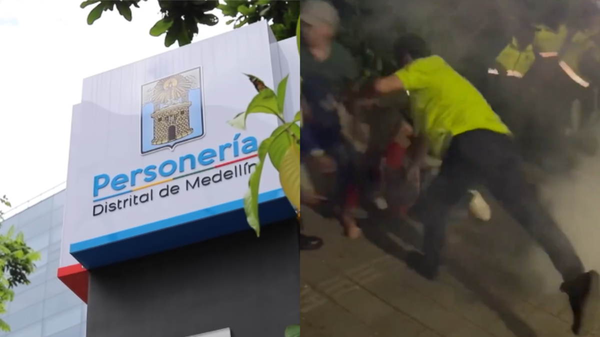 Personería de Medellín abrió indagación previa a funcionarios de la secretaría de Seguridad por presuntas agresiones durante marcha pro Palestina