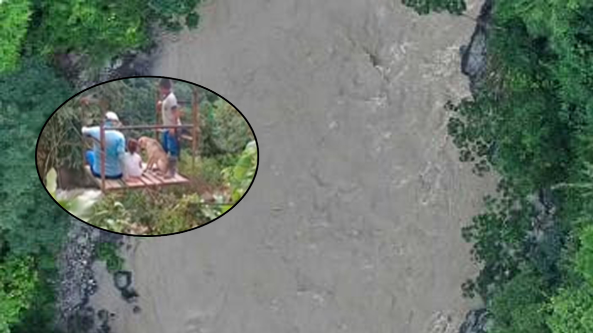 Luto en Antioquia: encuentran sin vida al niño de 9 años que cayó al río Sucio desde una garrucha artesanal en zona rural de Dabeiba