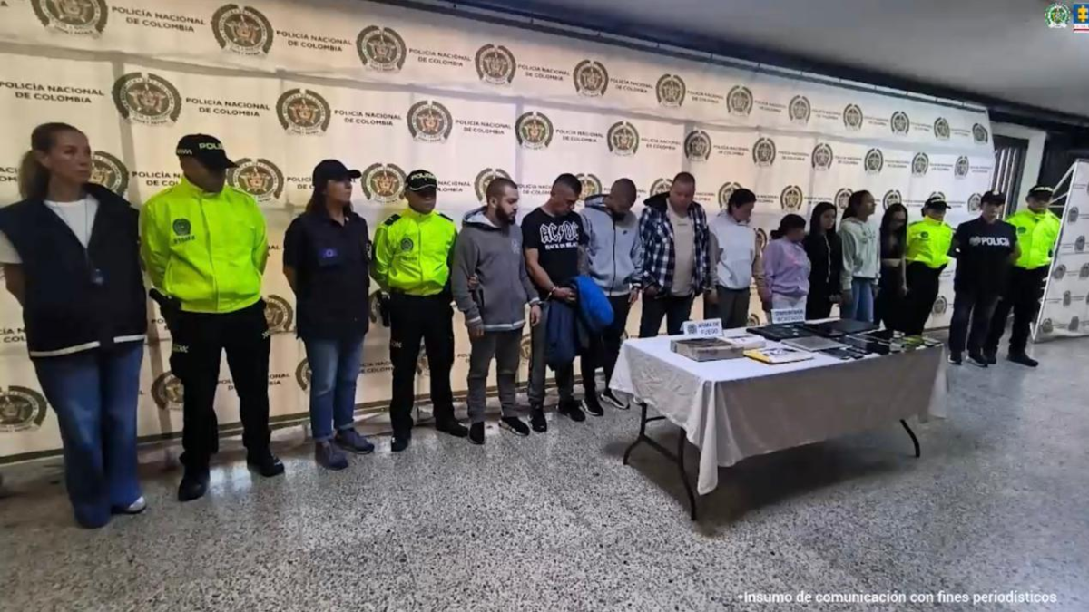 Cae red internacional de trata de personas que captaba mujeres en Medellín y Cali con falsas ofertas laborales para explotarlas sexualmente en Europa