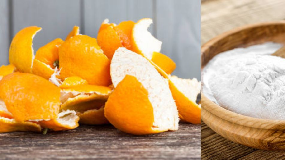 Para qué sirve licuar la cáscara de mandarina con bicarbonato: el gran truco casero que muchos desconocen