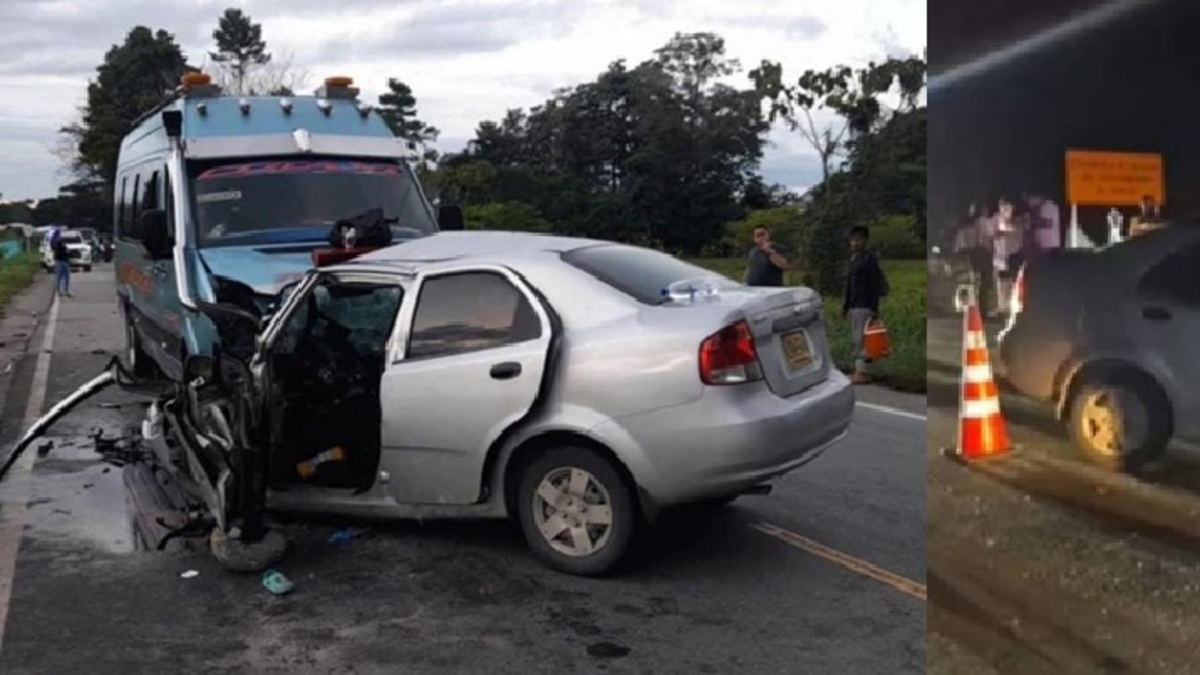Fatal accidente vial en Santander: tres personas murieron, entre esas, padre e hijo y cinco más resultaron heridas