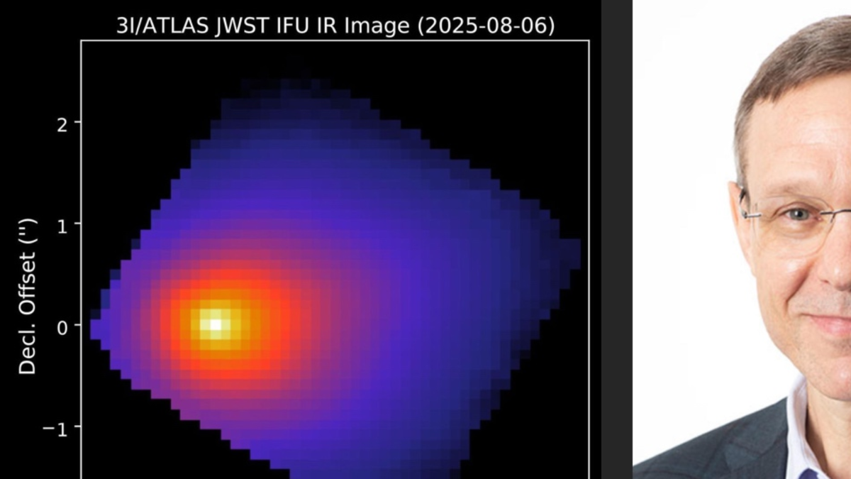 Avi Loeb, astrofísico de Harvard preocupado por el cometa 3I/Atlas: es más grande de lo esperado