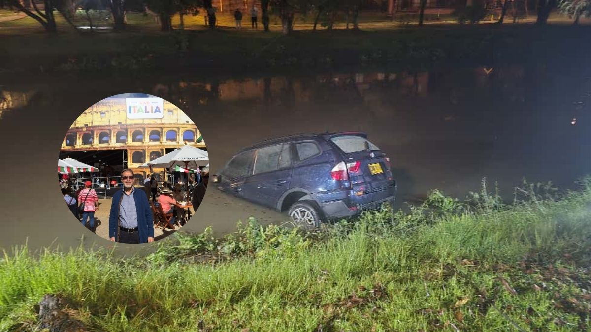 Habla hija de hombre que cayó en caño de Suba en Bogotá: 'Se me está llenando el carro de agua, por favor, ayúdeme'