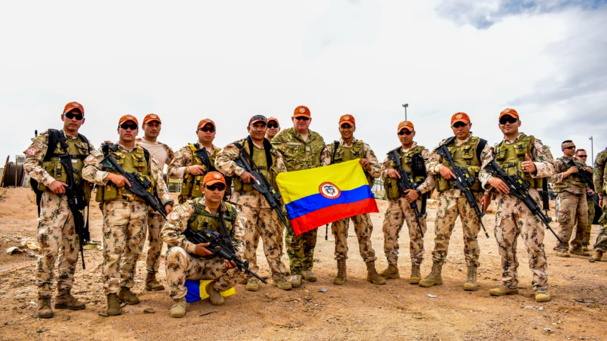 El Batallón Colombia, el contingente que vigila desde el Sinaí la paz entre Egipto e Israel y que podría llegar a Gaza