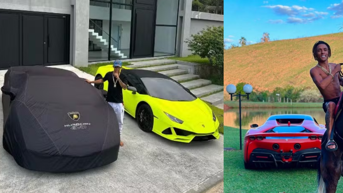 Los lujos de Buzeira, el 'influencer' arrestado en Brasil tras hallarse arsenal de armas en su mansión: de la pobreza a millonario en solo cinco años