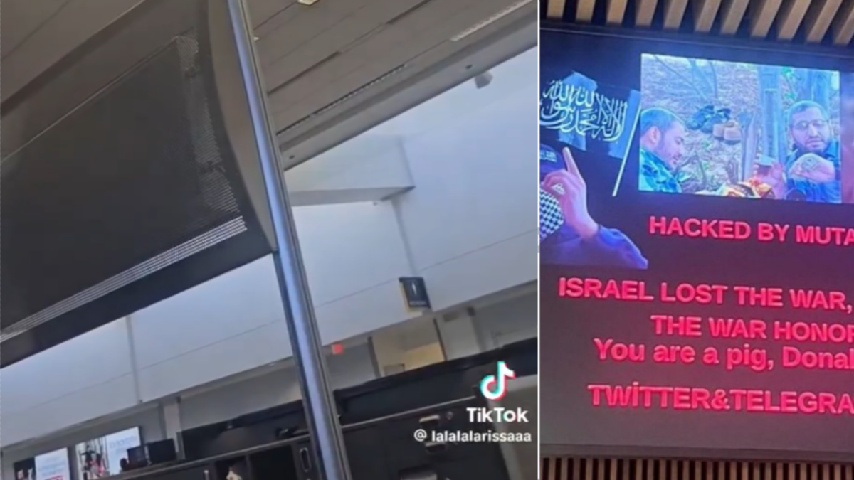 Hackers intervinieron altavoces y pantallas en aeropuertos de EE. UU. y Canadá: reprodujeron insultos contra Donald Trump y mensajes a favor de Hamás