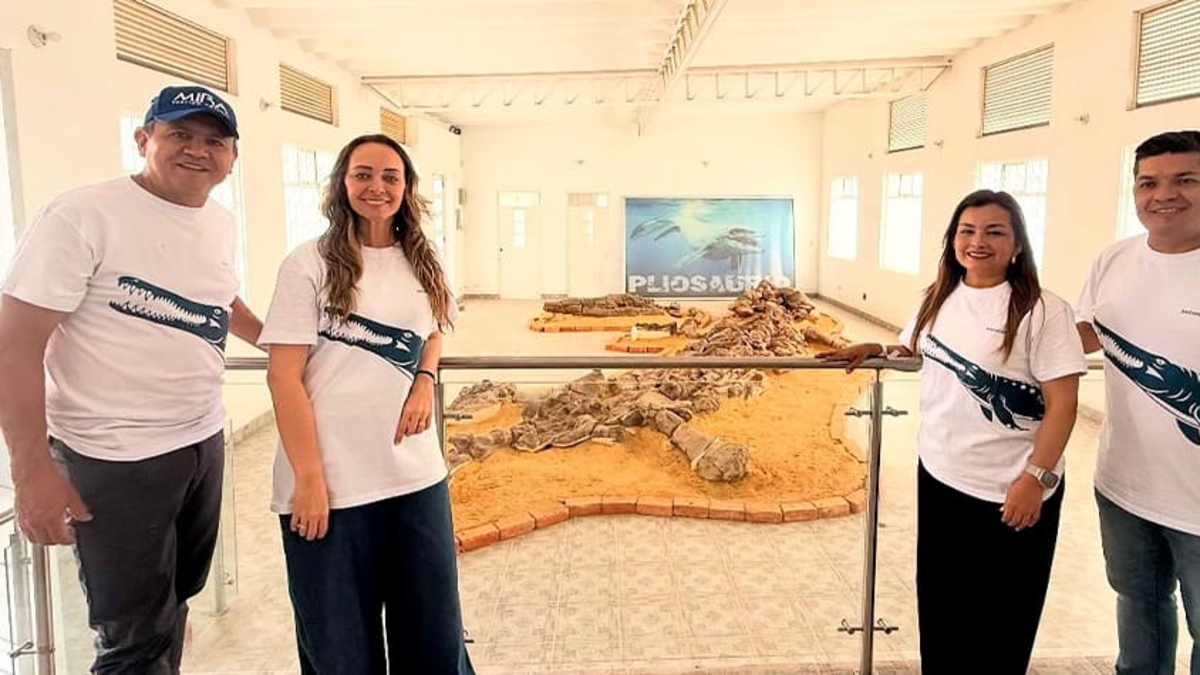 Sáchica vivió un histórico conversatorio sobre la Ley del Pliosaurio