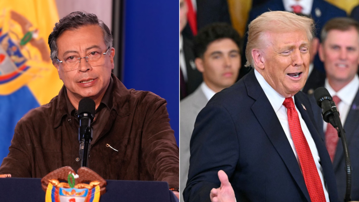 Presidente Gustavo Petro responde a la creciente tensión con Estados Unidos y Colombia: 'Ante eso, ¿un presidente se calla y se arrodilla?'