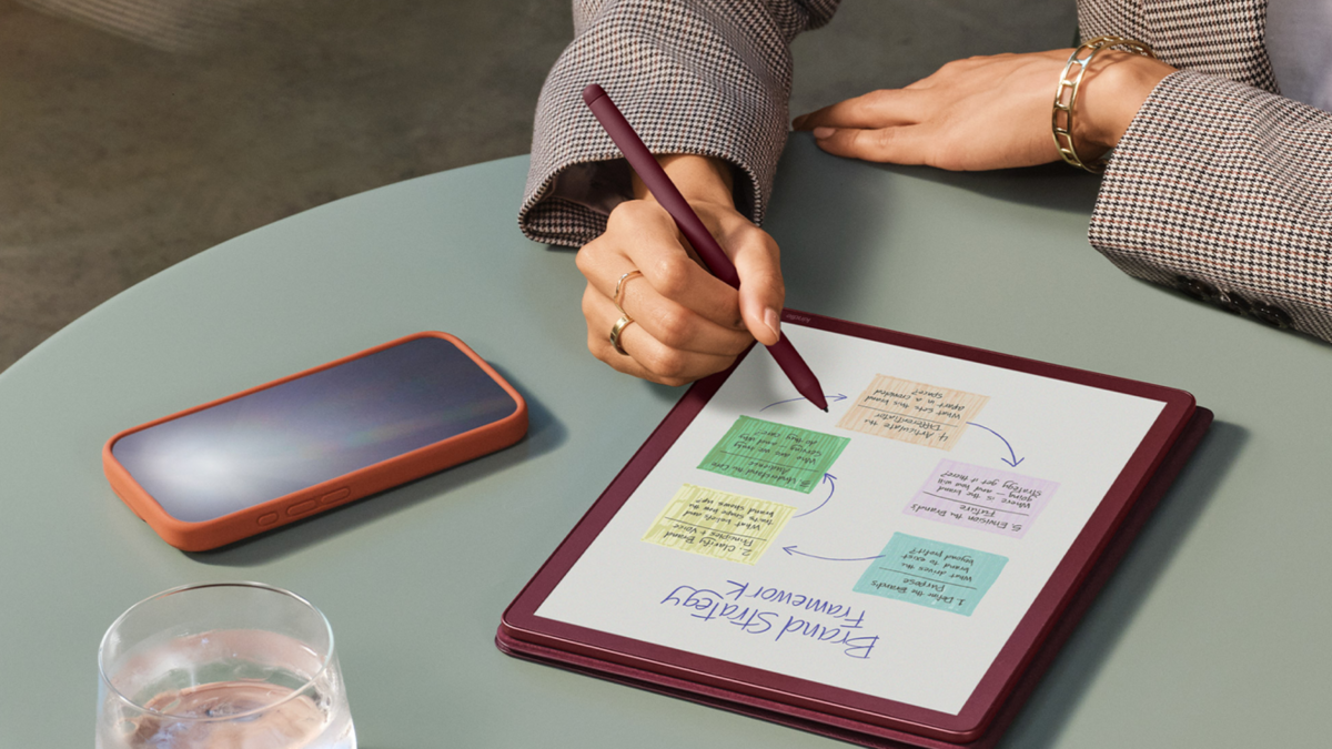 Las novedades en las tabletas de tinta electr??nica: ahora son biblioteca, cuaderno y lienzo a la vez
