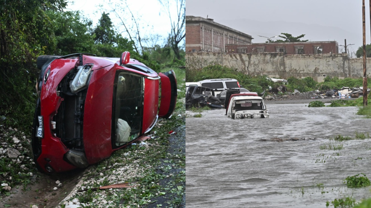 Estas son las devastadoras imágenes y videos que deja el paso del huracán Melissa, de categoría 5, en Jamaica: ráfagas fueron un 30 % más fuertes