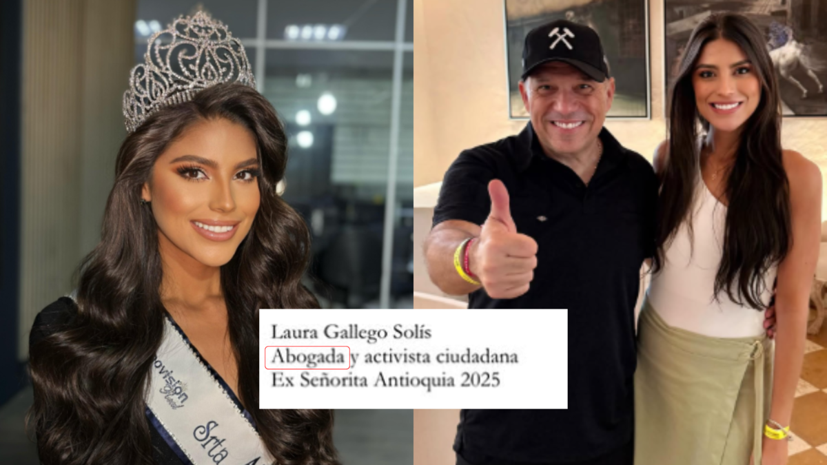 Laura Gallego, exseñorita Antioquia señalada de incitar a la violencia en redes, no registra como abogada: esta semana inició el proceso para el grado