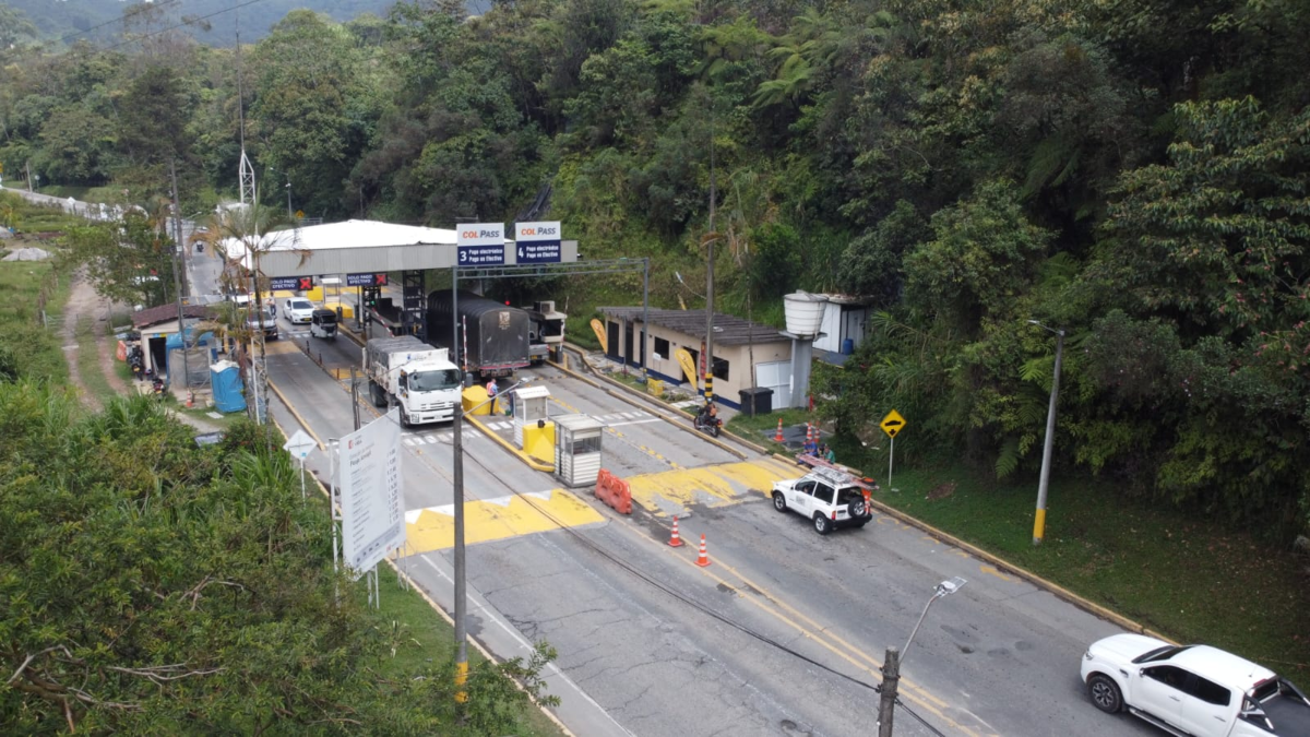 Anuncian el inicio de obras para ampliar el peaje de Amagá, uno de los principales 'cuellos de botella' en la movilidad hacia el Suroeste antioqueño