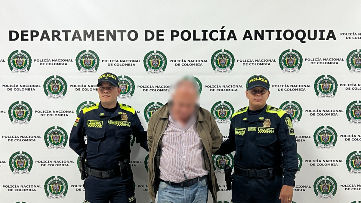 Capturan a hombre en Antioquia señalado de millonario hurto en la vivienda de una docente que estaba hospitalizada