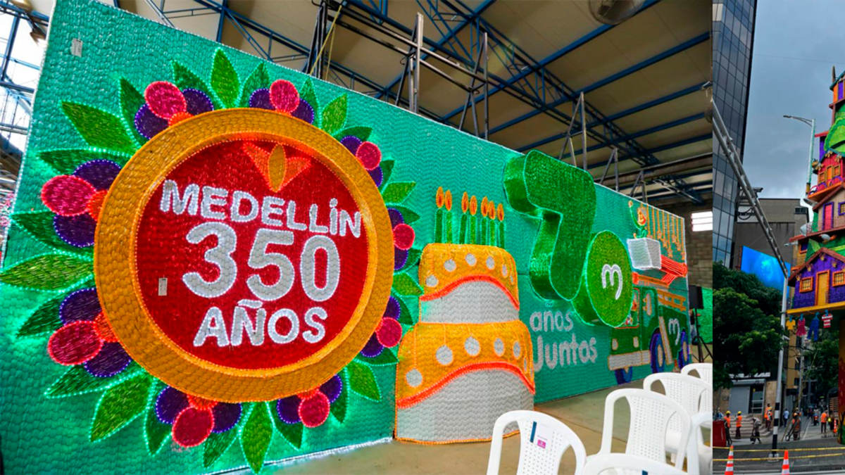 Alumbrados Medellín 2025: una fantasía luminosa que celebrará 350 años de historia y el alma de la ciudad