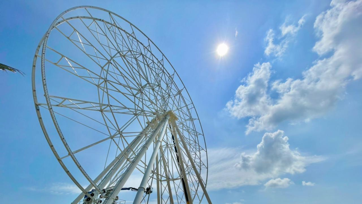 Barranquilla | La Luna del Río entra en su fase final: la estructura está totalmente armada y estaría lista para Diciembre; sólo faltan las cabinas