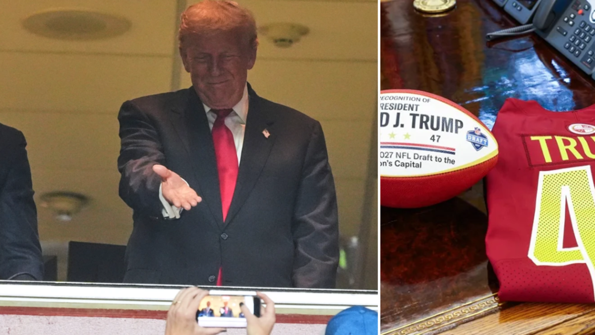 Donald Trump izžvižgan na tekmi NFL v Washingtonu