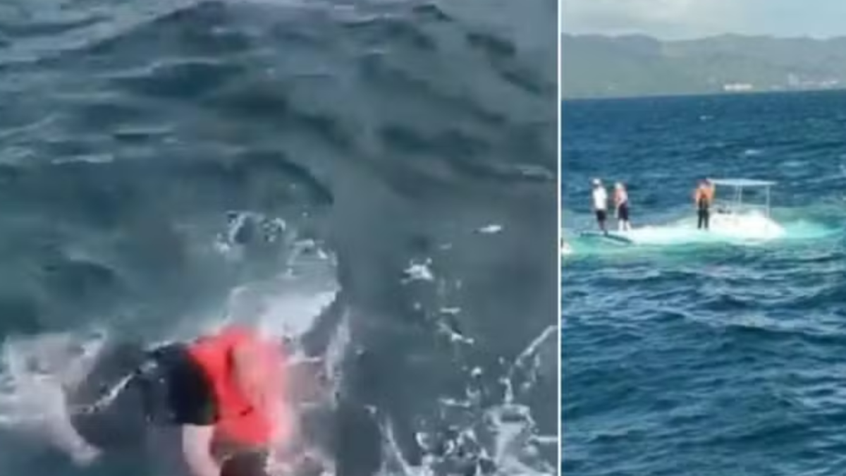 En video: catamarán se hunde en República Dominicana, dejando a los turistas a la deriva en el Caribe