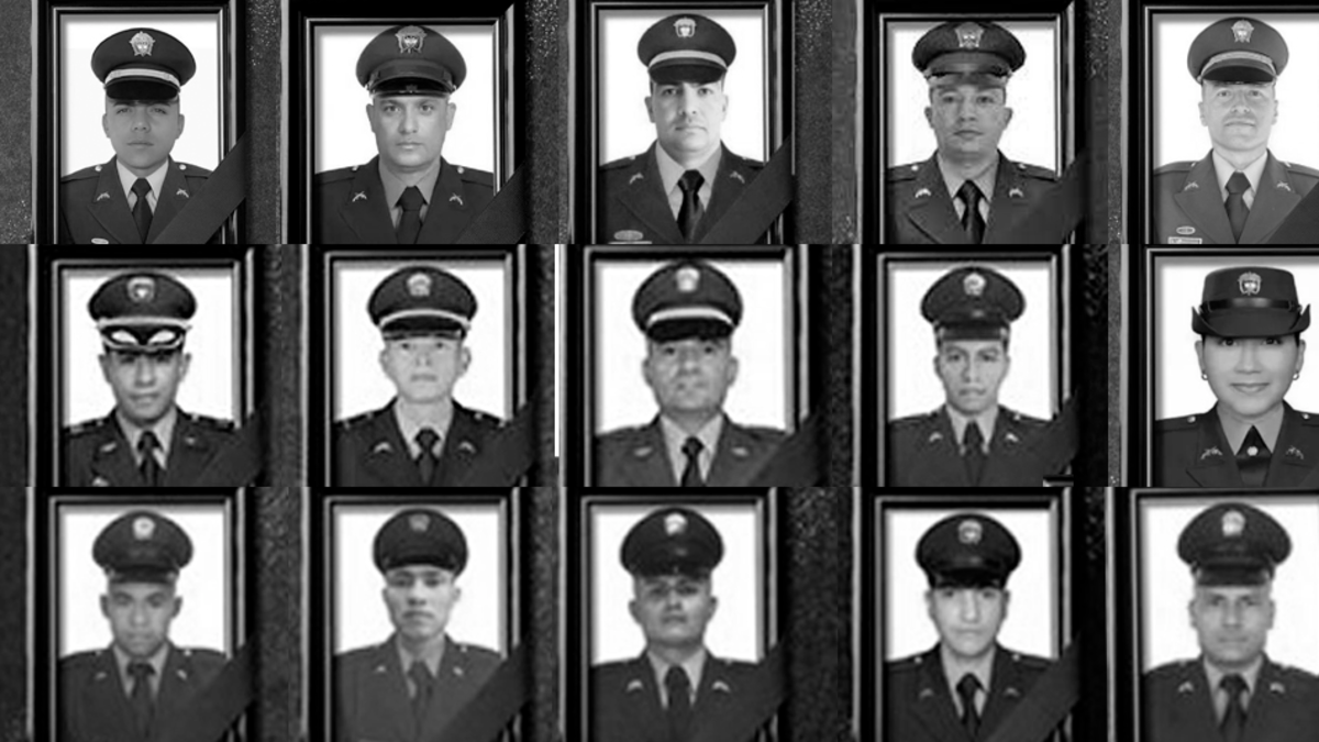 Estas son las identidades y atentados contra la Policía en Antioquia en 2025: van 25 homicidios y 220 alertas de ataques contra la fuerza pública