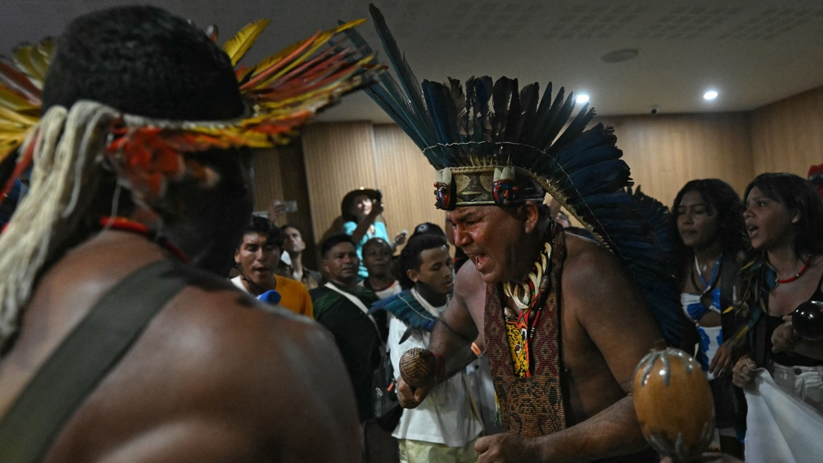Pabellón de la ONU en la COP30 de Brasil fue bloqueado casi cuatro horas por parte de indígenas que exigieron reunión con presidente Lula Da Silva