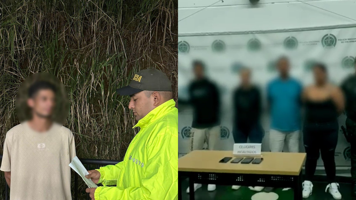 'Chili' y 'La Madam', cabecillas del 'clan del Golfo' señalados de coordinar ataques contra la fuerza pública en Antioquia fueron capturados