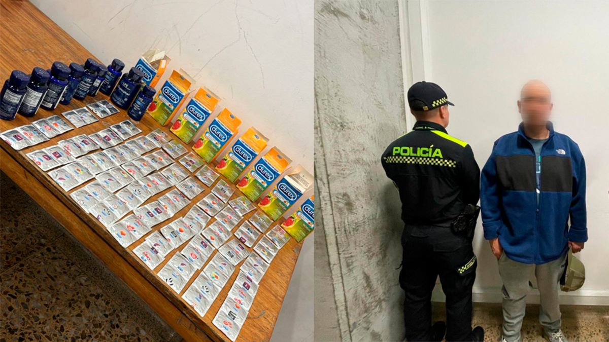 Escandalosa cantidad de condones, lubricantes y juguetes sexuales: lo que hallaron en equipaje de extranjero inadmitido en Medellín; tres más cayeron