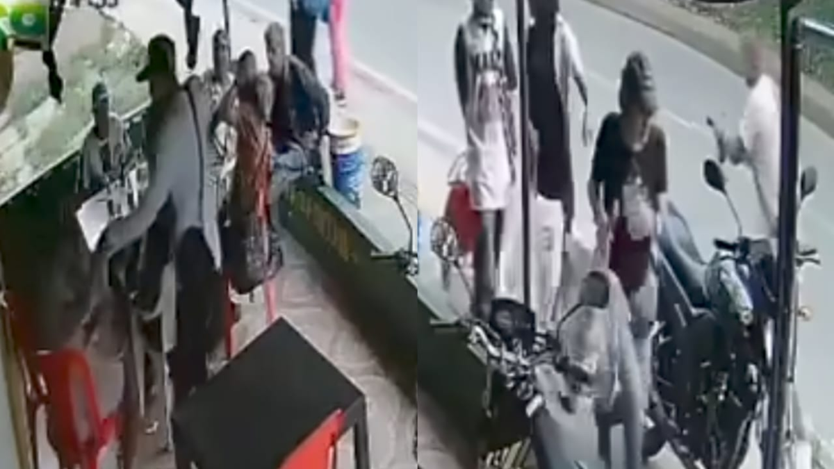 Video| Víctima de robo disparó contra el delincuente que le intentó robarle un reloj en Bello, Antioquia