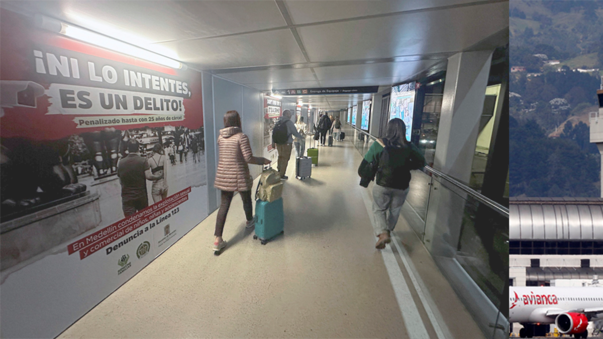 Antioquia: van 70 ciudadanos extranjeros inadmitidos en el aeropuerto de Rionegro por riesgo de explotación sexual