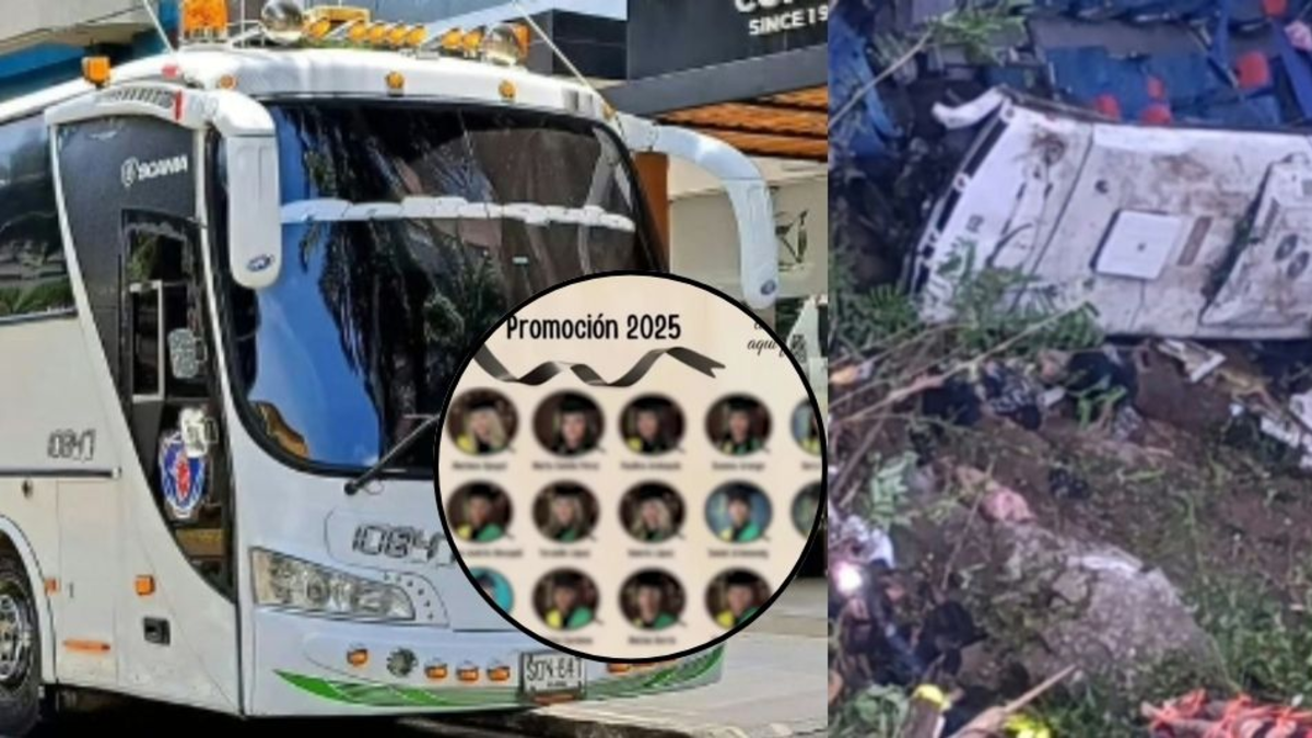 Nuevo relato de egresado que se salvó del accidente de bus que cayó a barranco en Antioquia cuando regresaba de excursión: 'Me dolió mucho perderlos'