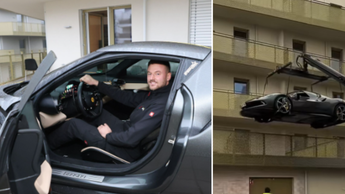 Millonario en Viena compró un Ferrari de más de $ 1.500 millones, pero no tenía dónde guardarlo: ingenió un plan que molestó a sus vecinos