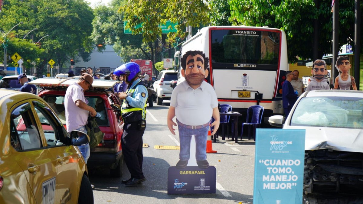 ¿Conduces borracho? Medellín ya no perdona: multas de 28 millones de pesos, vehículos inmovilizados y Garrafael te está viendo