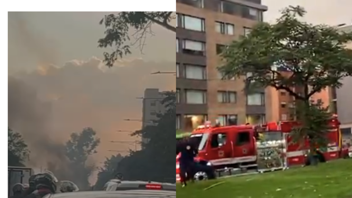 Reportan el incendio de un carro en la avenida Boyacá: estas son las rutas alternas