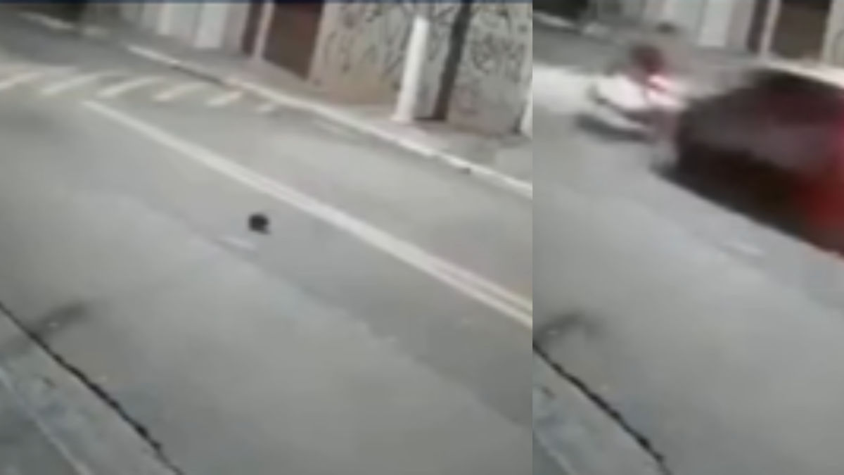 Se conoce video del momento exacto en que joven atropelló a su novio y a una amiga en las calles de Brasil: ambos murieron tras el fuerte impacto