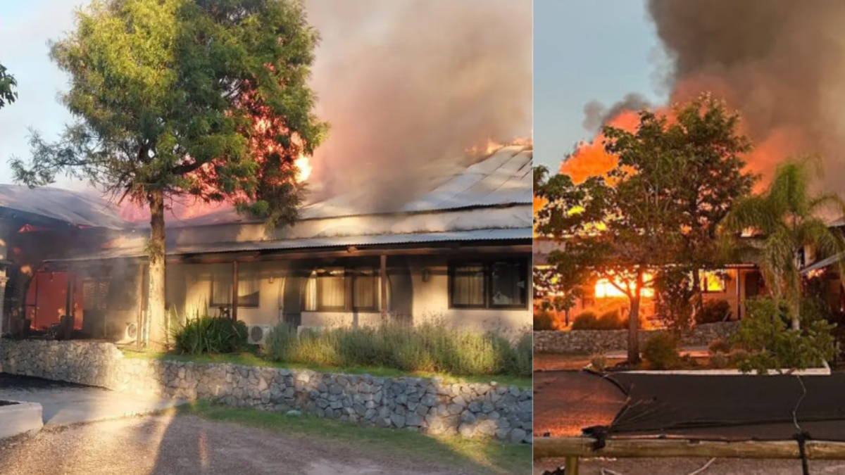 Fuerte incendio destruye hotel La Castellana en Uruguay: turistas extranjeros saltaron por las ventanas para sobrevivir a la tragedia