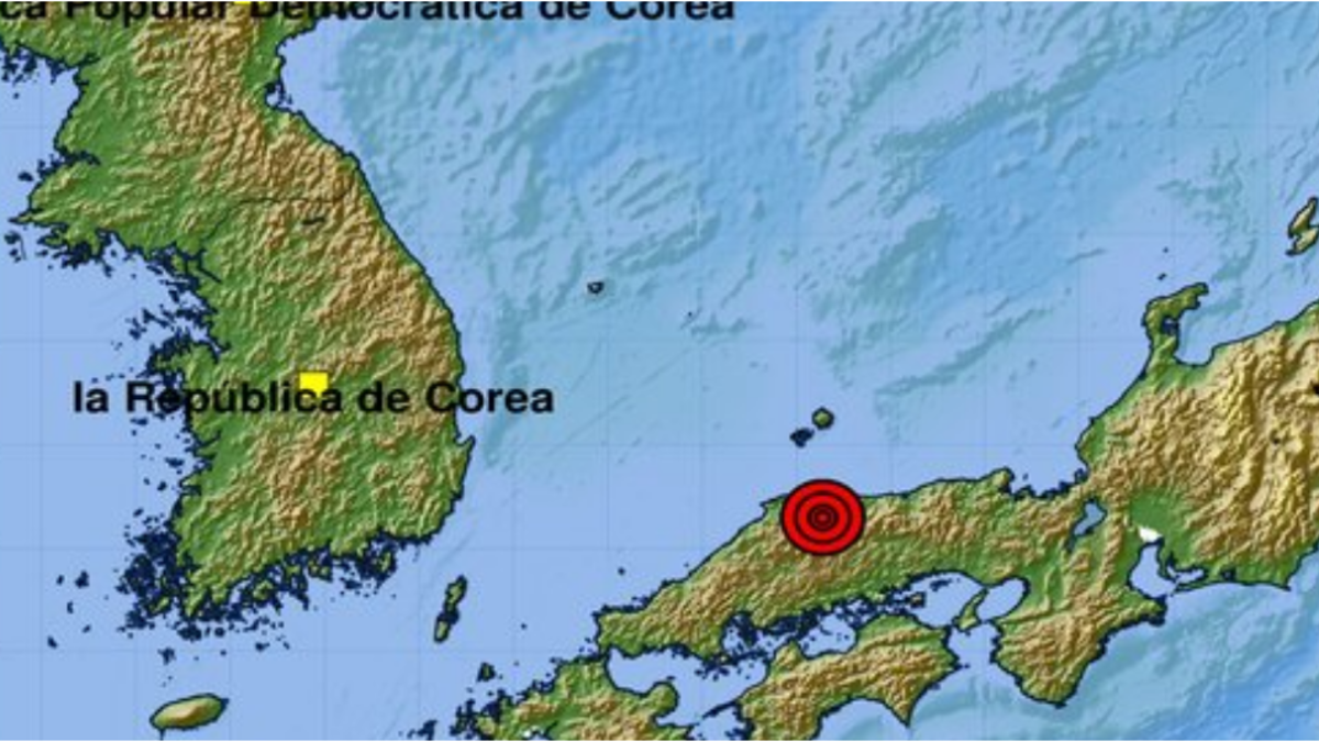 Temblor hoy | Reportan sismo de magnitud 5,8 en la costa occidental de Japón: epicentro, profundidad y detalles